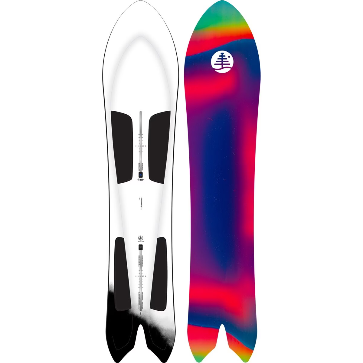 Burton Family Tree 3D Channel Surfer Flat Top Snowboard 2025