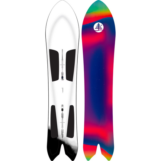 Burton Family Tree 3D Channel Surfer Flat Top Snowboard 2025