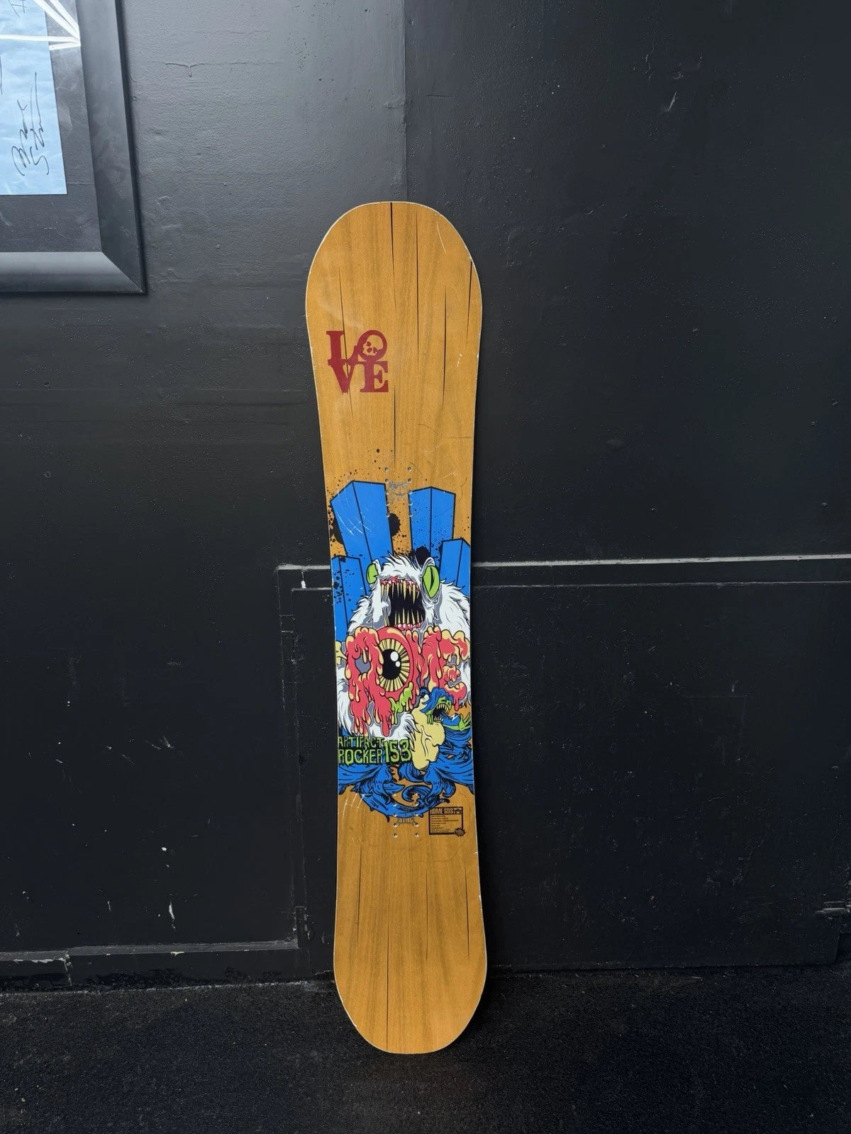Rome Artifact Rocker Snowboard Size